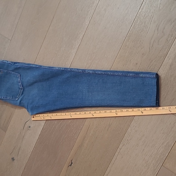 Madewell Jeans Women's sz 29T 10" High Rise Skinny Cropped Denim Jeans - Picture 16 of 16